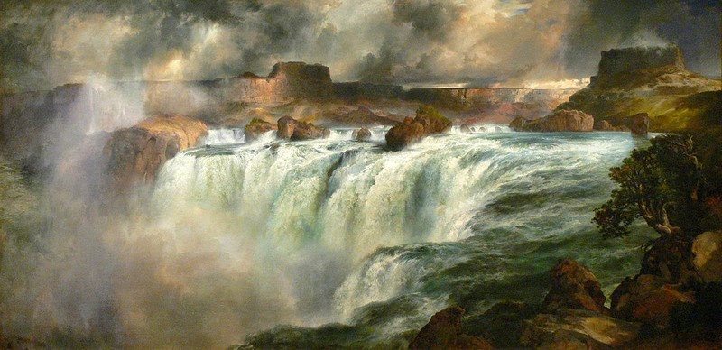 bức tranh Shoshone Falls on the Snake River.jpg