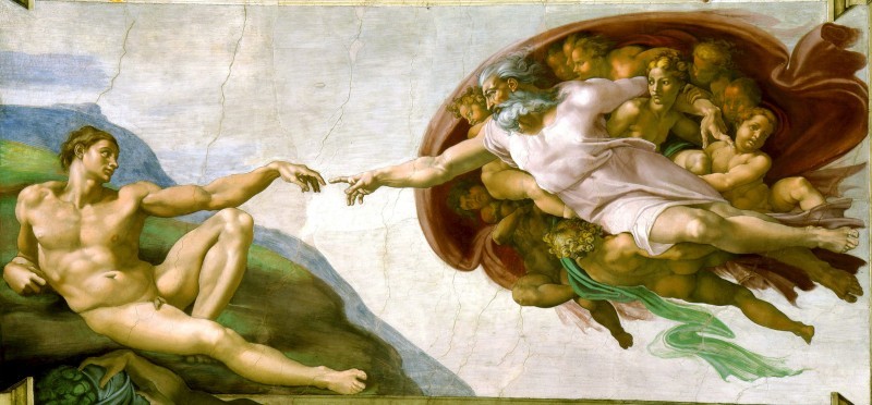 bức tranh The Creation of Adam.jpg