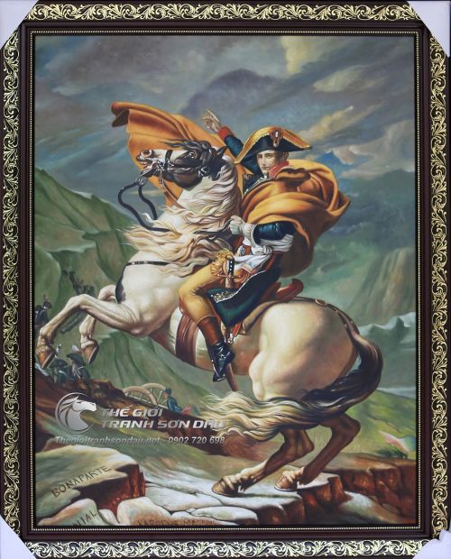 Tranh Napoleon Cưỡi Ngựa