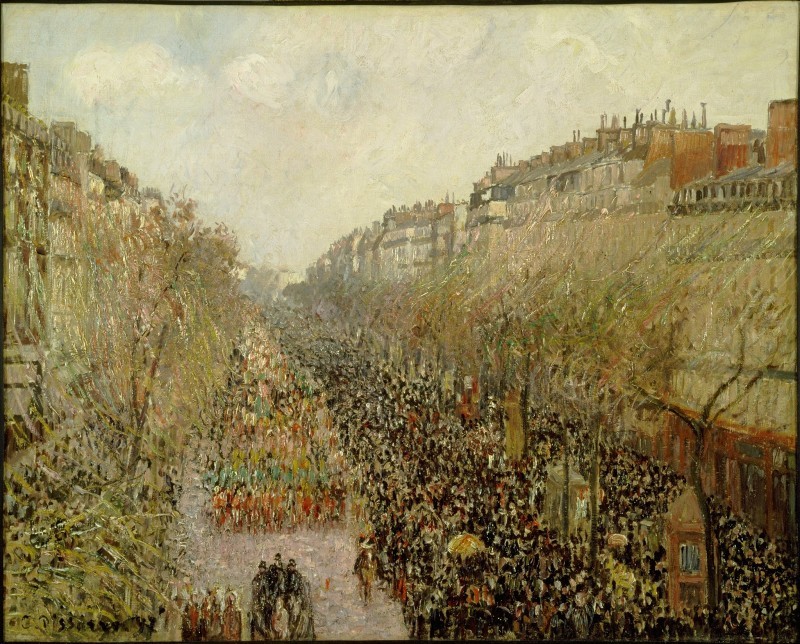 Bức tranh Boulevard Montmartre.jpg