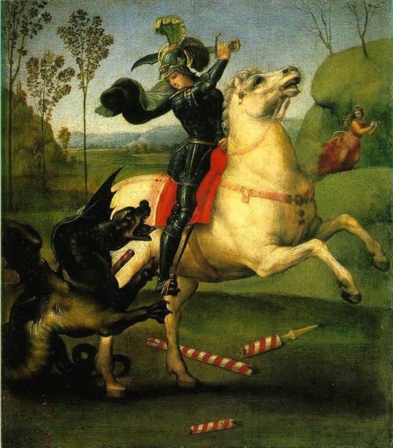 Bức tranh Saint George and the Dragon.jpg