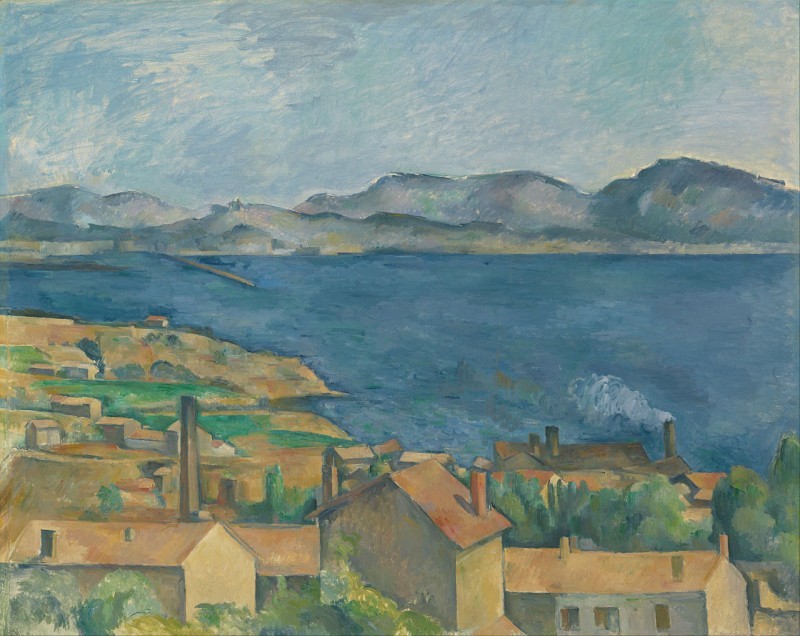 Bức tranh The Bay of Marseilles, view from L'Estaque.jpg