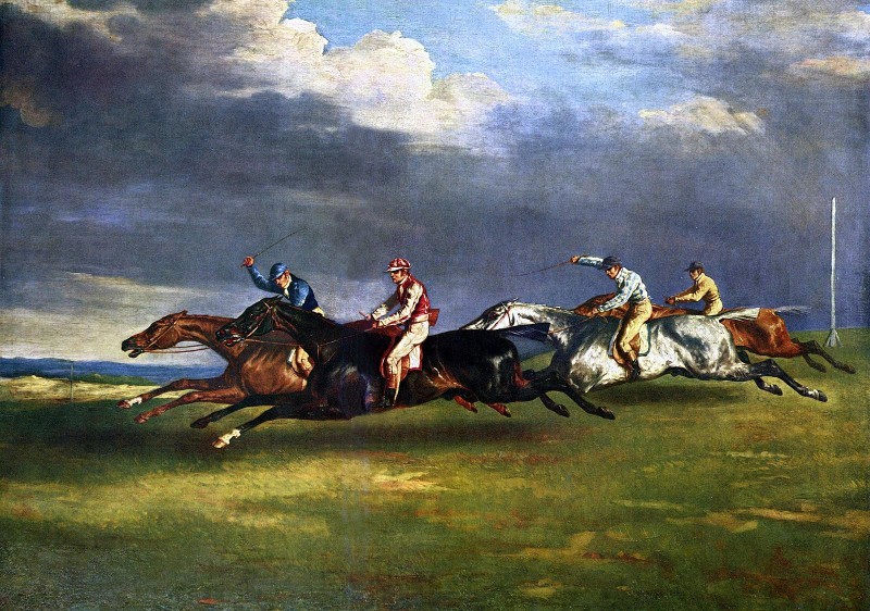 Bức tranh The Derby of Epsom.jpg