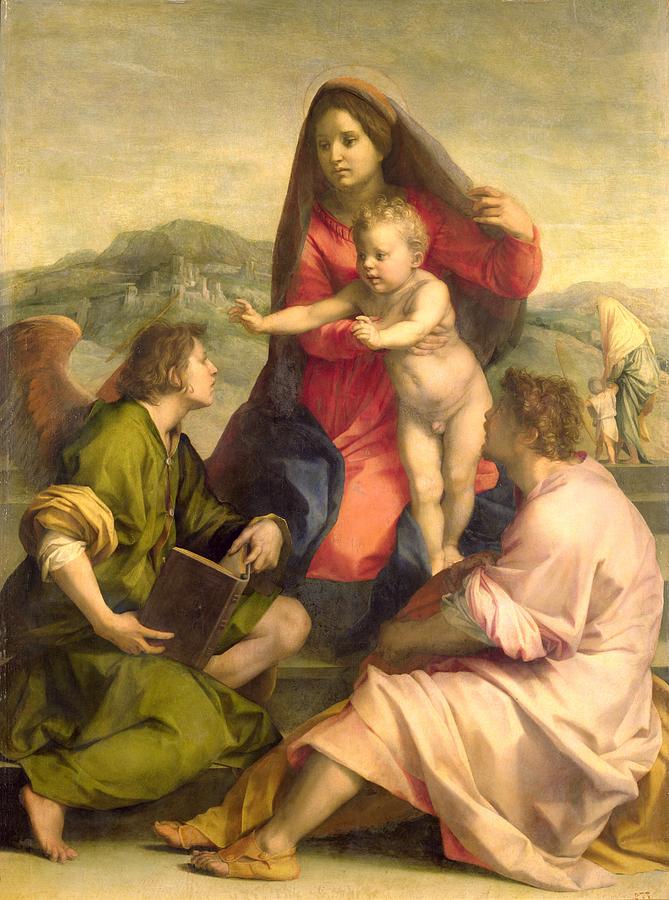 Bức tranh The Virgin And Child.jpg