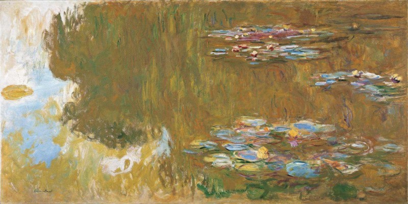 Bức tranh The Water Lily Pond.jpg
