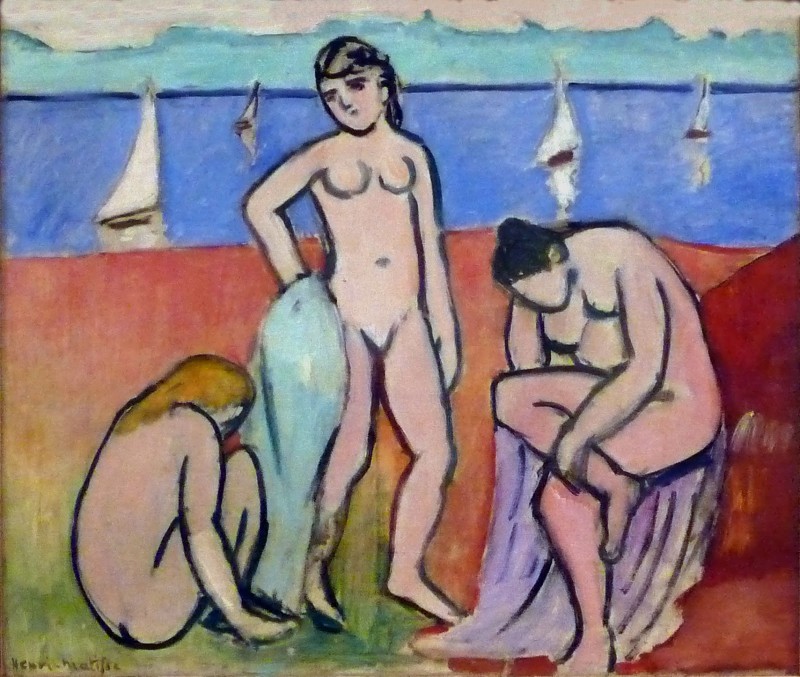 Bức tranh Three Bathers.jpg