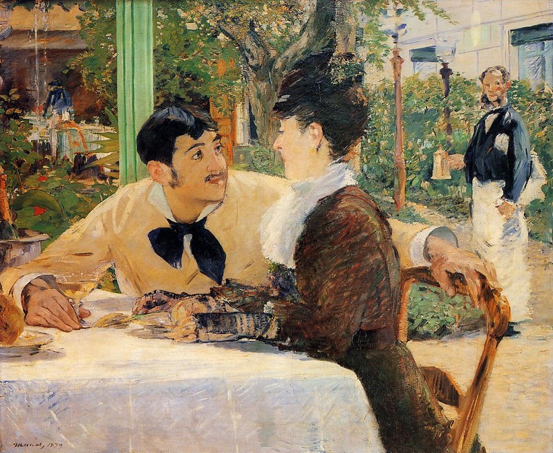 Chez le pere Lathuille – Edouard Manet (1879).jpg