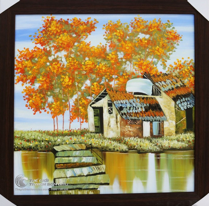 Tranh Quê Hương Hiện Đại Mùa Thu Lá Vàng.jpg