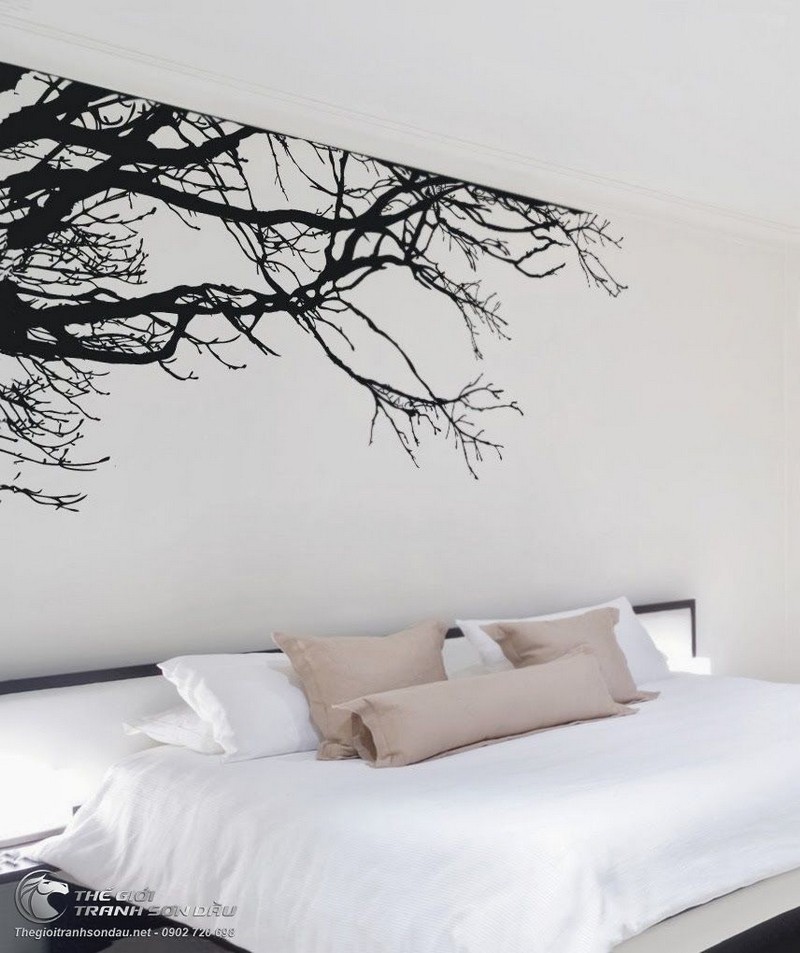 15 ý tưởng thiết kế vẽ tranh tường phòng ngủ đẹp cho gia đình