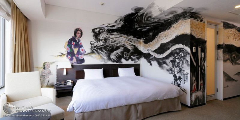 Top 6 mẫu vẽ tường phòng ngủ gây sốt 2022