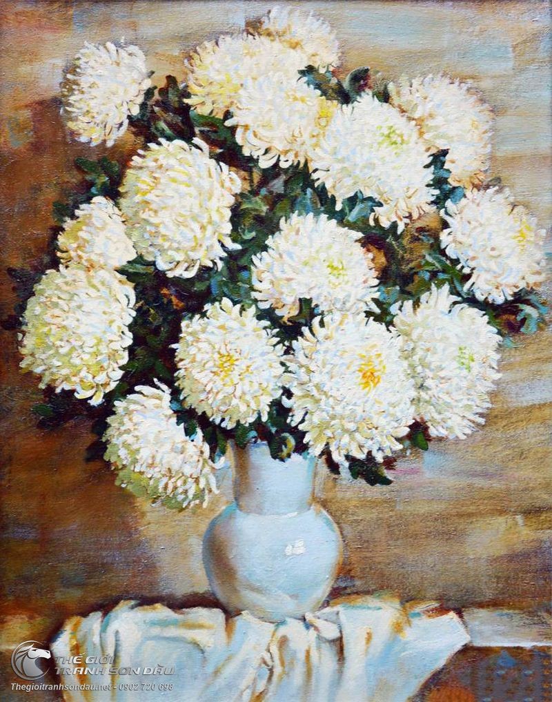 Vẽ tranh sơn dầu bình hoa cúc trắng đơn giản không chỉ là một sở thích, mà còn là cách để bạn thể hiện sự tinh tế, tinh tế của mình. Hãy đến với hình ảnh liên quan và khám phá cách vẽ những bông hoa cúc trắng tuyệt đẹp này nhé.