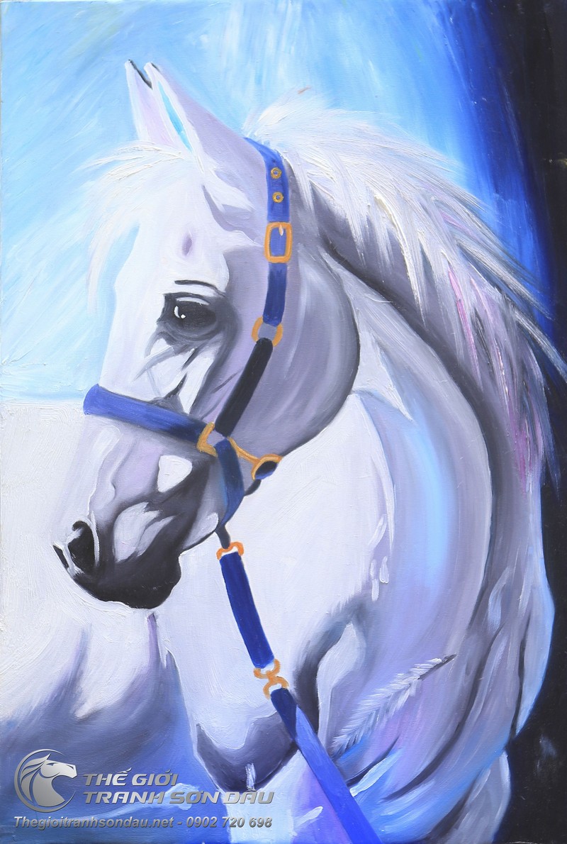 Chào mừng đến với bức tranh tuyệt đẹp về ngựa trắng! Chúng tôi đang giảm giá đặc biệt để bạn có thể sở hữu một tác phẩm nghệ thuật độc đáo cho không gian của bạn. Đừng bỏ lỡ cơ hội hiếm có này!