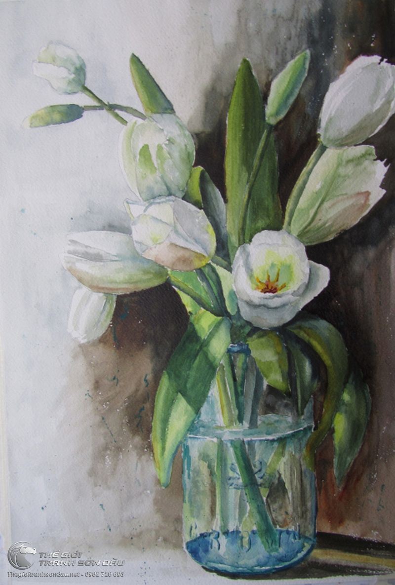 Với những nét vẽ tinh tế và chi tiết, tranh vẽ hoa tulip này sẽ khiến bạn phải ngỡ ngàng trước sức sống của loài hoa này. Hãy cùng thưởng thức và nhận lấy những trải nghiệm tuyệt vời qua tác phẩm nghệ thuật này.