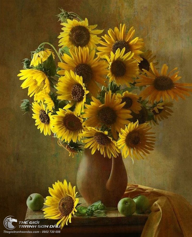 7 Bức tranh hoa hướng dương của Van Gogh  Trang Trí Nhà Xinh