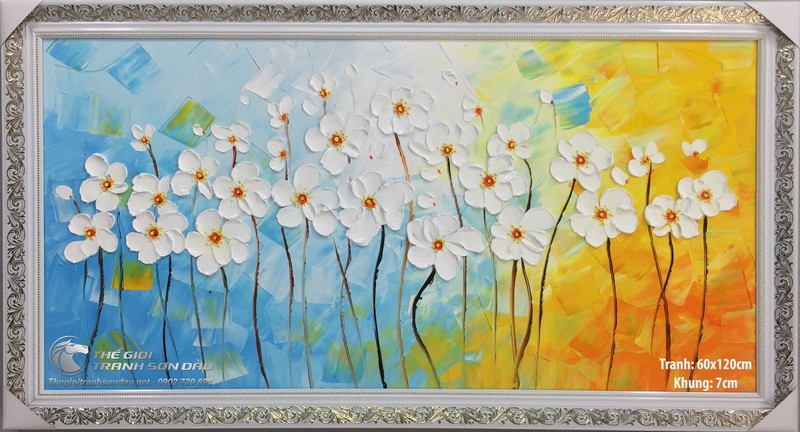 Tranh Vườn Hoa Ngọt Ngào là một kiệt tác tuyệt vời được vẽ bởi nghệ sĩ tài ba. Với màu sắc và tông màu tươi sáng, vườn hoa trong bức tranh sẽ mang lại cho bạn cảm giác nhẹ nhàng và ấm áp. Đừng bỏ lỡ cơ hội xem hình ảnh liên quan và tận hưởng vẻ đẹp này.