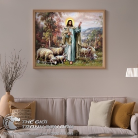 Tranh Chúa Jesu Chăn Đàn Chiên