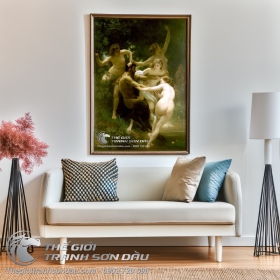 Tranh Cổ Điển Châu Âu Nymphs Và Satyr