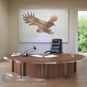 Tranh Đại Bàng Tặng Sếp