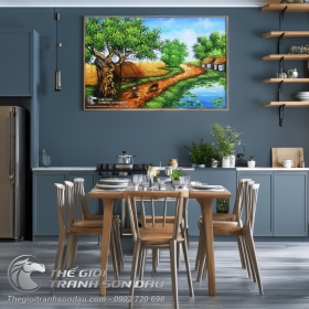 Tranh Đồng Quê Đẹp Giá Rẻ