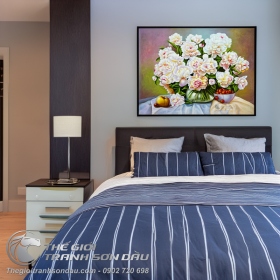 Tranh Hoa Mẫu Đơn Nghệ Thuật