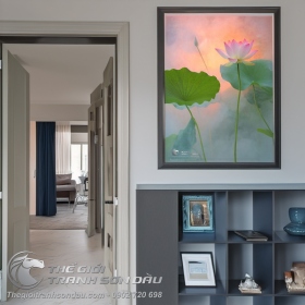 Tranh Hoa Sen Thanh Khiết