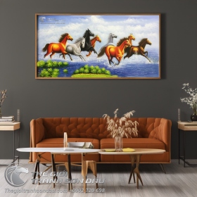 Tranh Mã Đáo Thành Công Hợp Mạng Thủy