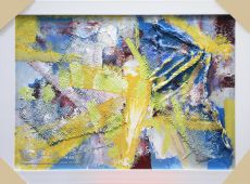 Tranh Nghệ Thuật Trừu Tượng Sắc Sáng