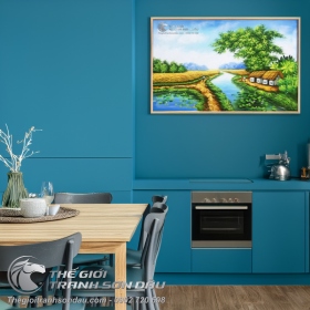 Tranh Phong Cảnh Đồng Quê