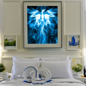 Tranh Sơn Dầu Phượng Hoàng Trang Trí Đẹp