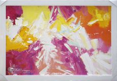 Tranh Sơn Dầu Trừu Tượng Thanh Xuân