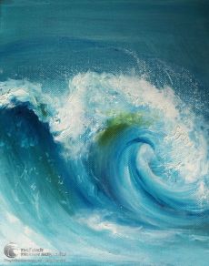 Tranh Sóng Cuốn Đẹp