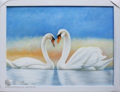 Tranh Thiên Nga Trắng