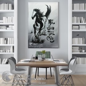 Tranh Thư Pháp Mã Đáo Thành Công