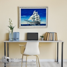Tranh Thuyền Buồm Đẹp Treo Phòng Giám Đốc