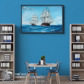 Tranh Thuyền và Biển