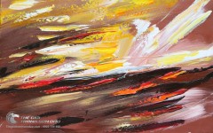 Tranh Trừu Tượng Ánh Sáng Số Bảy