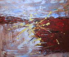 Tranh Trừu Tượng Đất và Trời