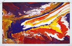 Tranh Trừu Tượng Dòng Chảy Số Tám