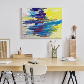 Tranh Trừu Tượng Gợn Sóng