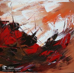 Tranh Trừu Tượng Mạnh Mẽ Số Hai