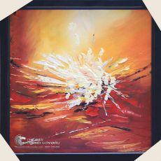 Tranh Trừu Tượng Màu Sắc Tung Tóe