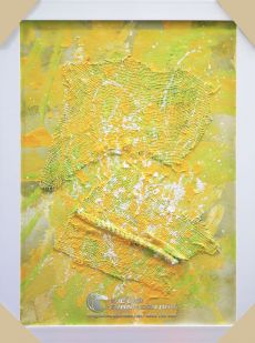 Tranh Trừu Tượng Màu Vàng