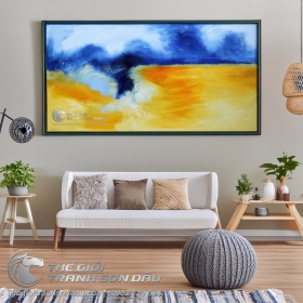 Tranh Trừu Tượng Mây Trôi