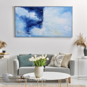 Tranh Trừu Tượng Ranh Giới Mong Manh