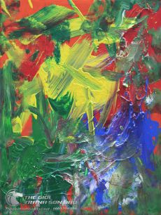 Tranh Trừu Tượng Sơn Dầu Nghệ Thuật Màu Sắc