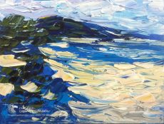 Tranh Trừu Tượng Sóng