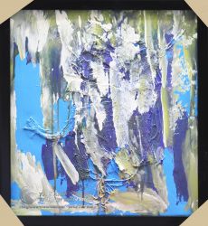 Tranh Trừu Tượng Tông Màu Mát Mẻ