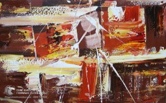 Tranh Trừu Tượng Vệt Màu Số Hai