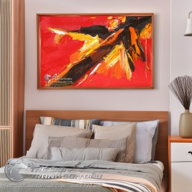 Tranh Trừu Tượng Vệt Màu Số Năm