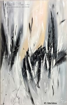 Tranh Trừu Tượng Vệt Màu